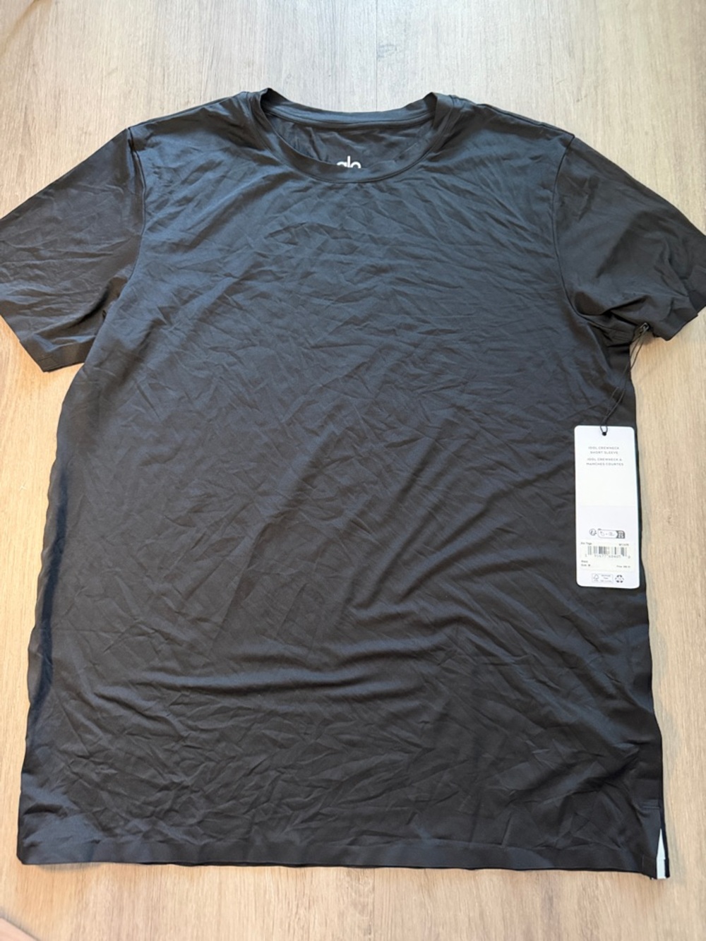 Alo Men's Crew Neck T-Shirt — Black